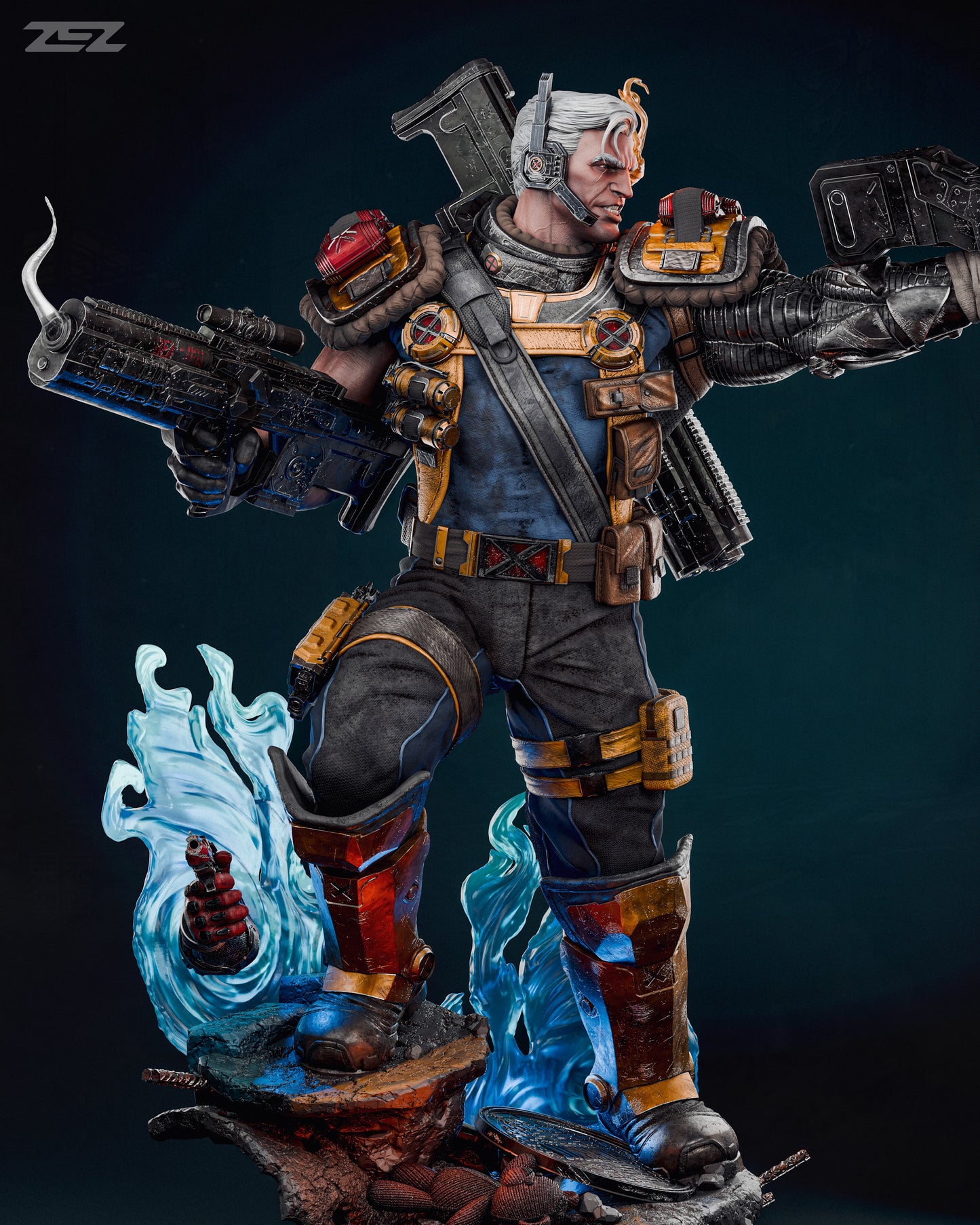Cable Statue