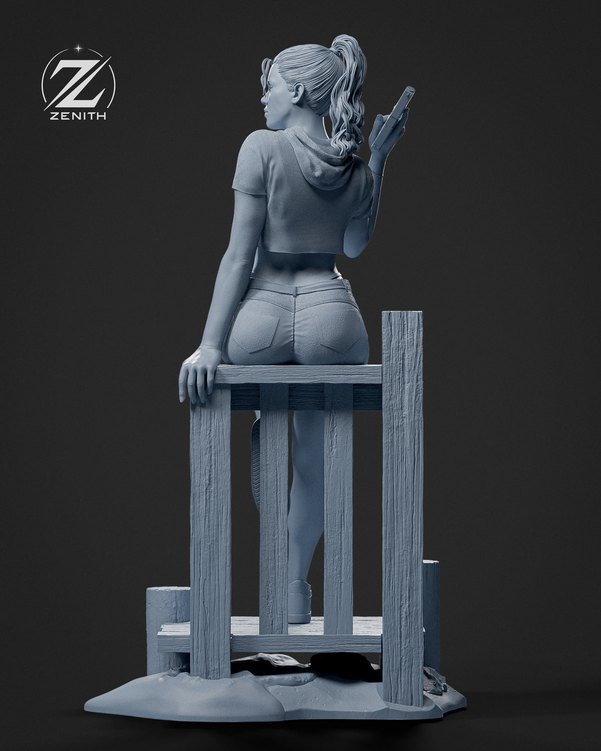 Lucia Caminos Statue 3D-Printed Kit