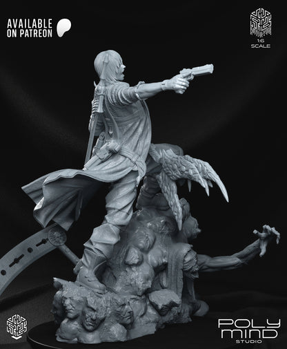 Dante Statue 3D-Printed Kit