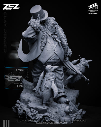 Penguin Statue 3D-Printed Kit