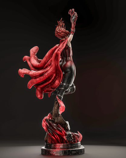Scarlet Witch Statue 3D-Printed Kit