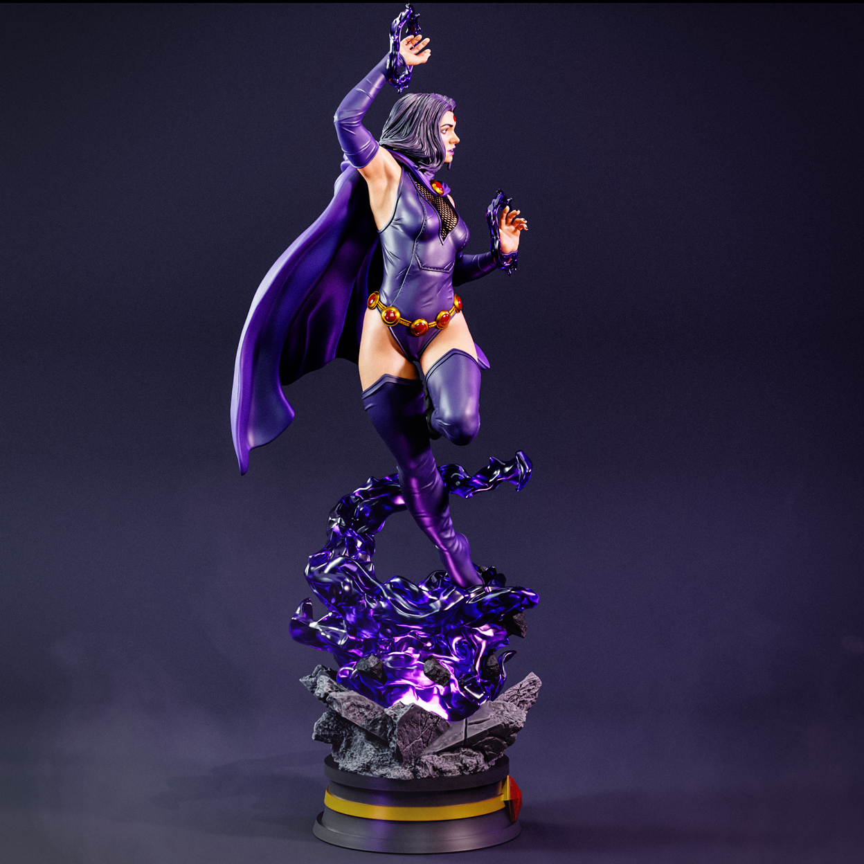 Raven Statue 3D-Printed Kit