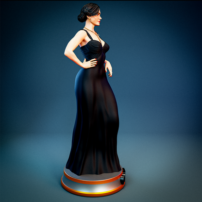 Vesper Lynd (Eva Green) Statue 3D-Printed Kit