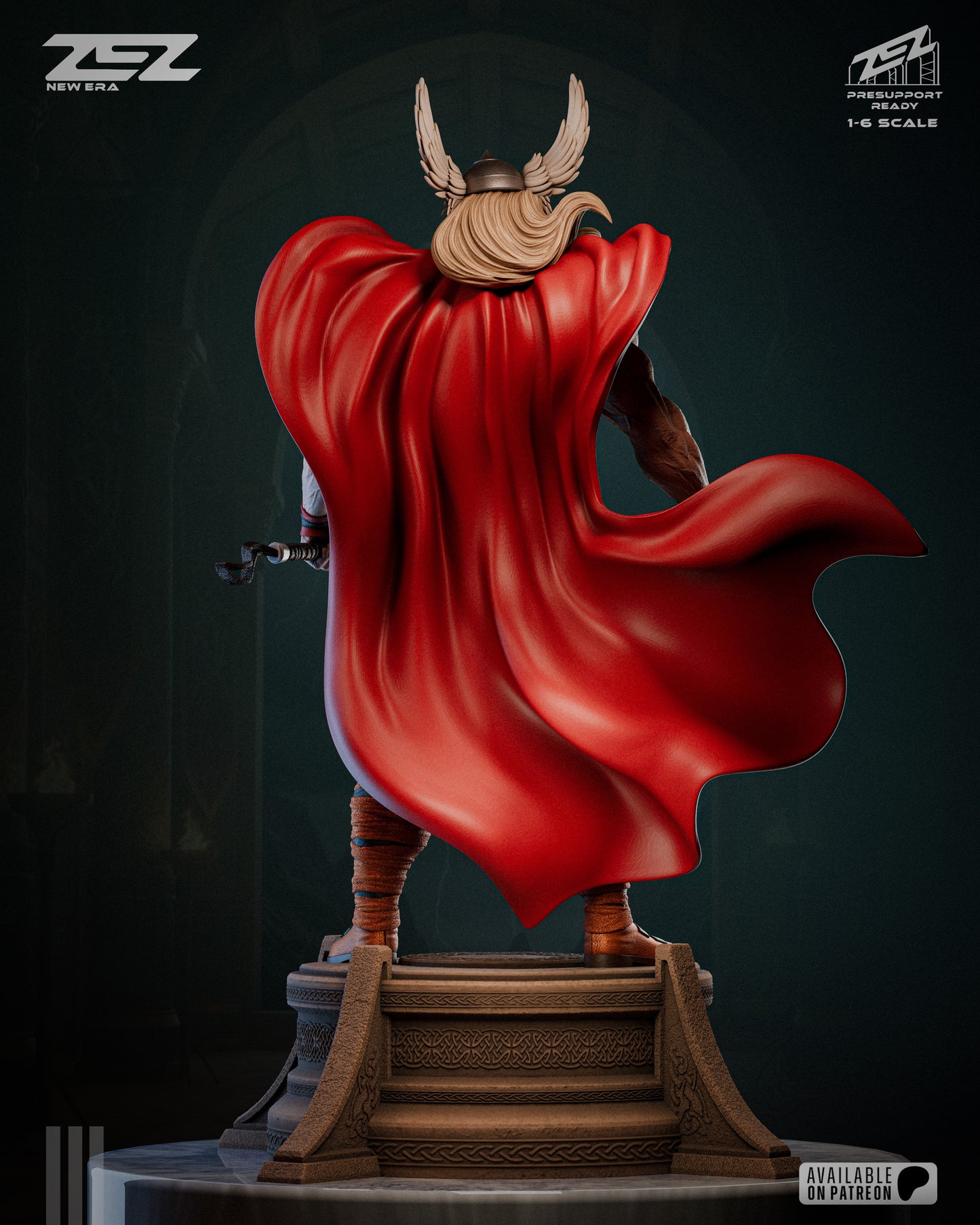 God Of Thunder (Museum Pose) Statue
