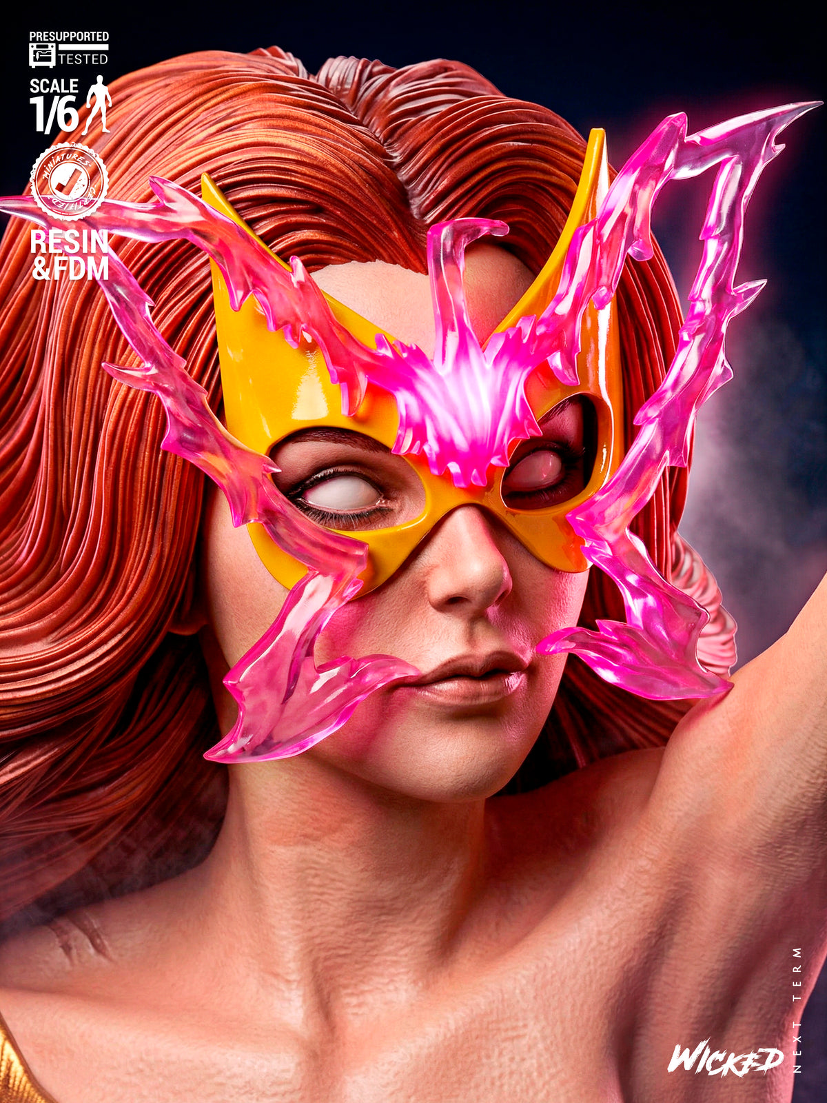 Jean Grey Statue 3D-Printed Kit