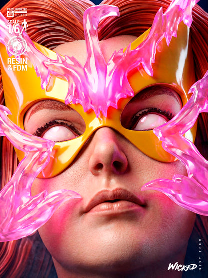 Jean Grey Statue 3D-Printed Kit