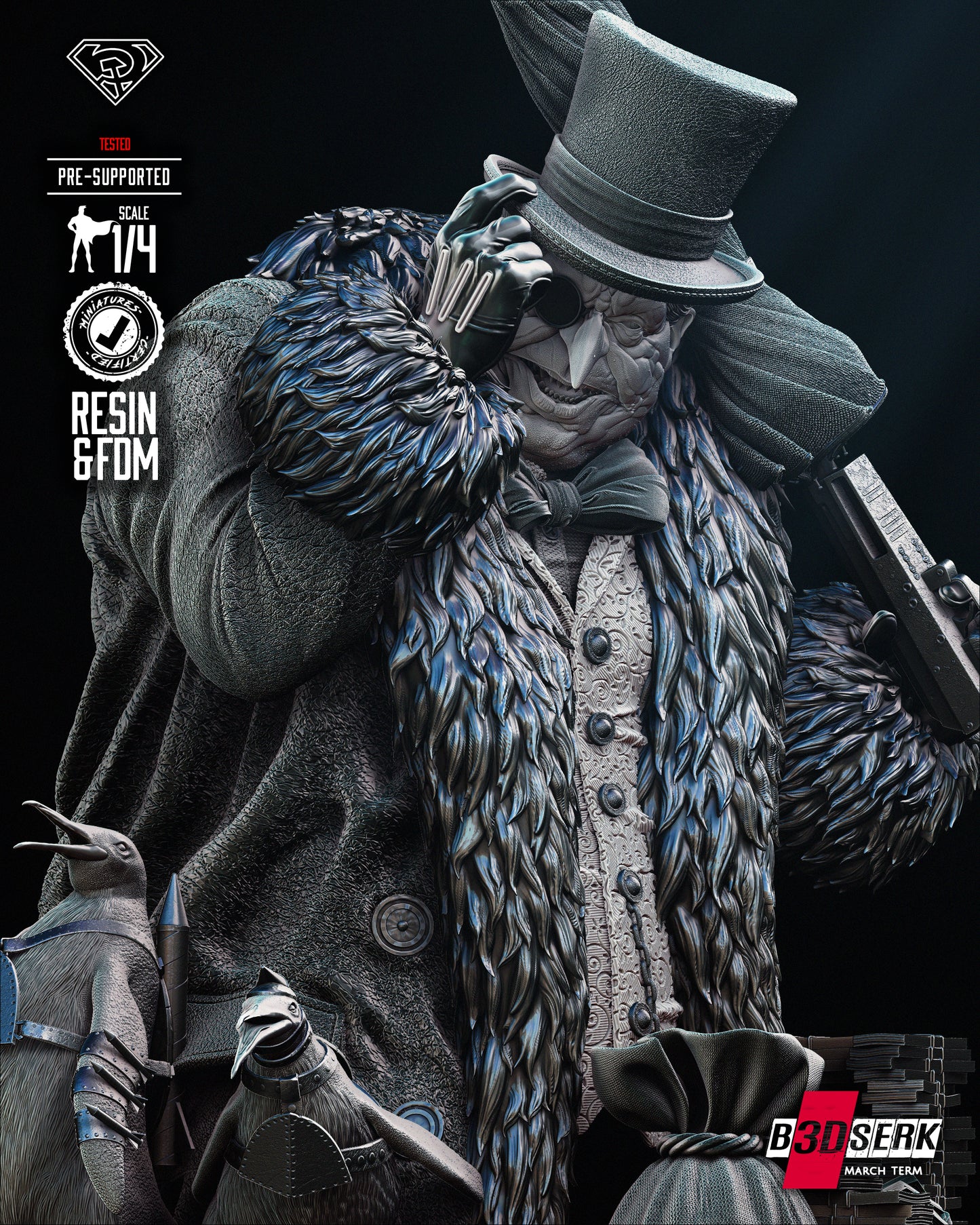 Penguin Bust