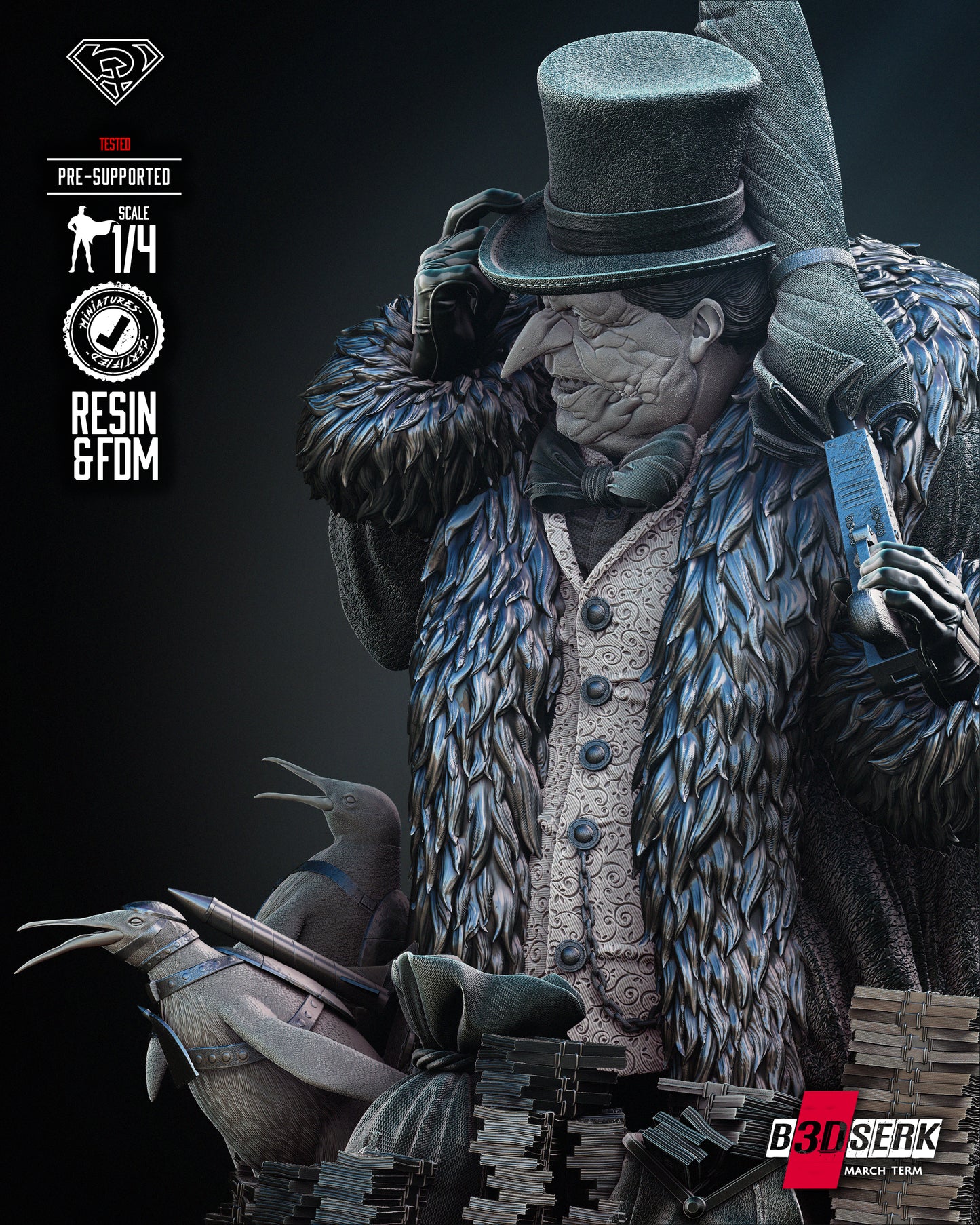 Penguin Bust