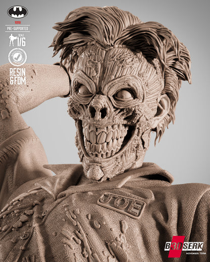Joke Face Off Statue 3D-Printed Kit