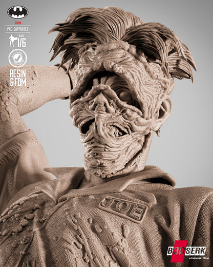 Joke Face Off Statue 3D-Printed Kit
