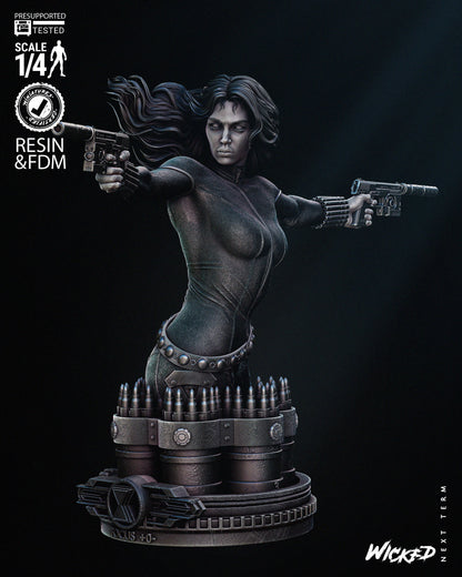 Black Widow Bust