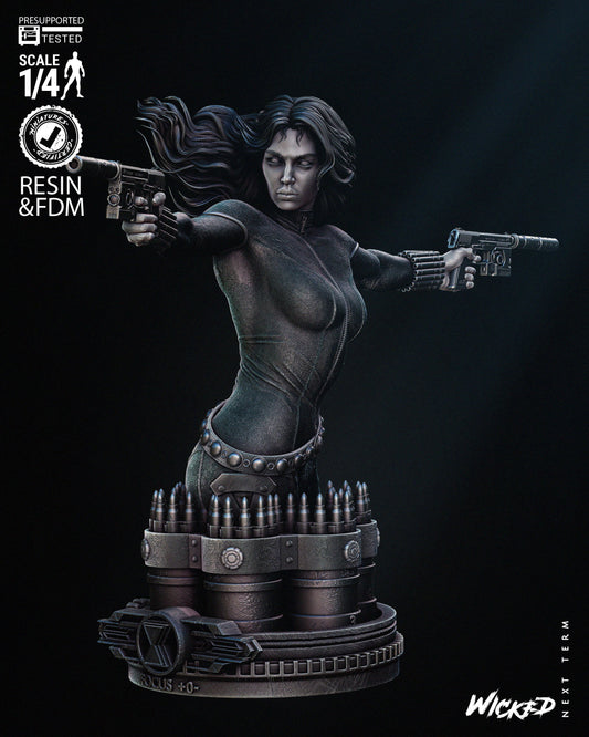 Black Widow Bust