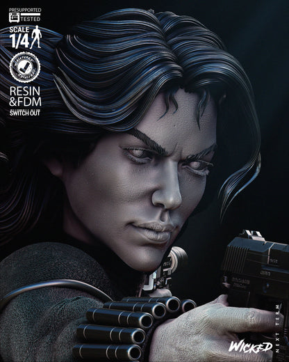 Black Widow Bust