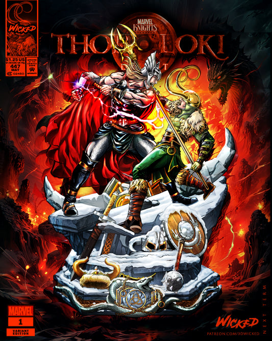 Thor & Loki Diorama