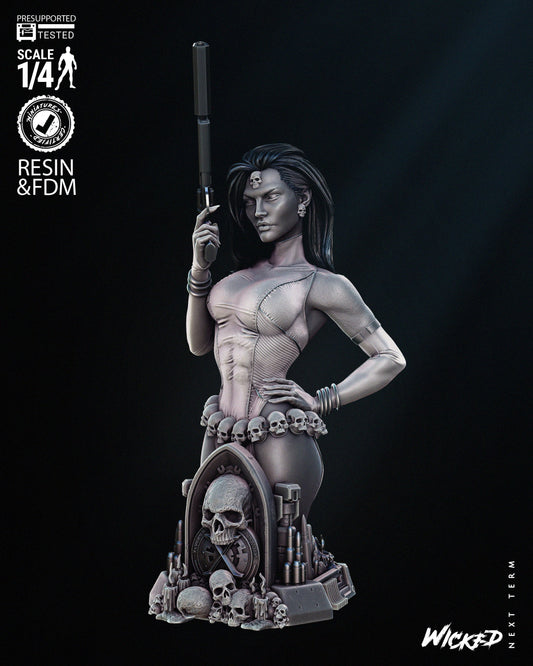 Mystique Bust