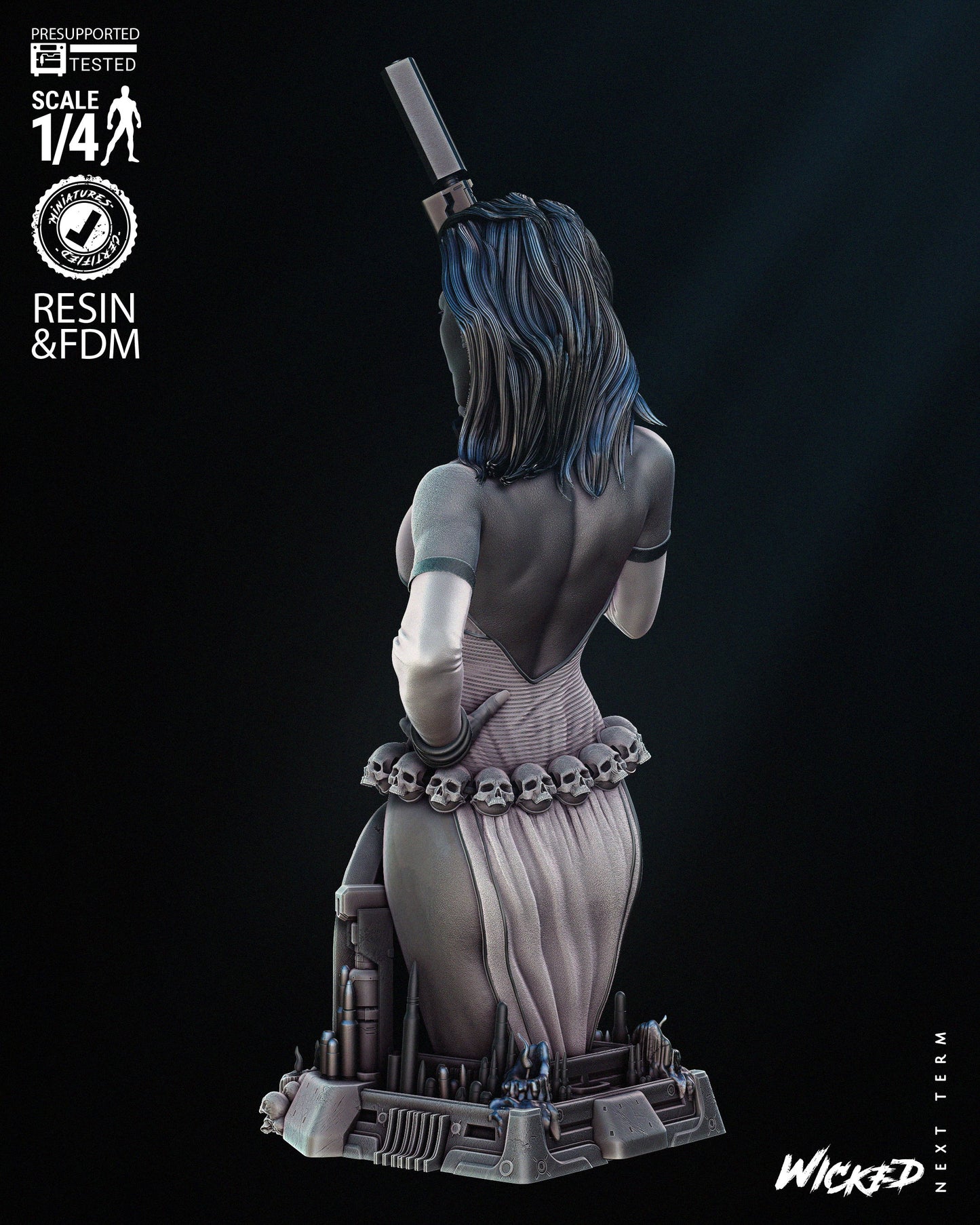 Mystique Bust