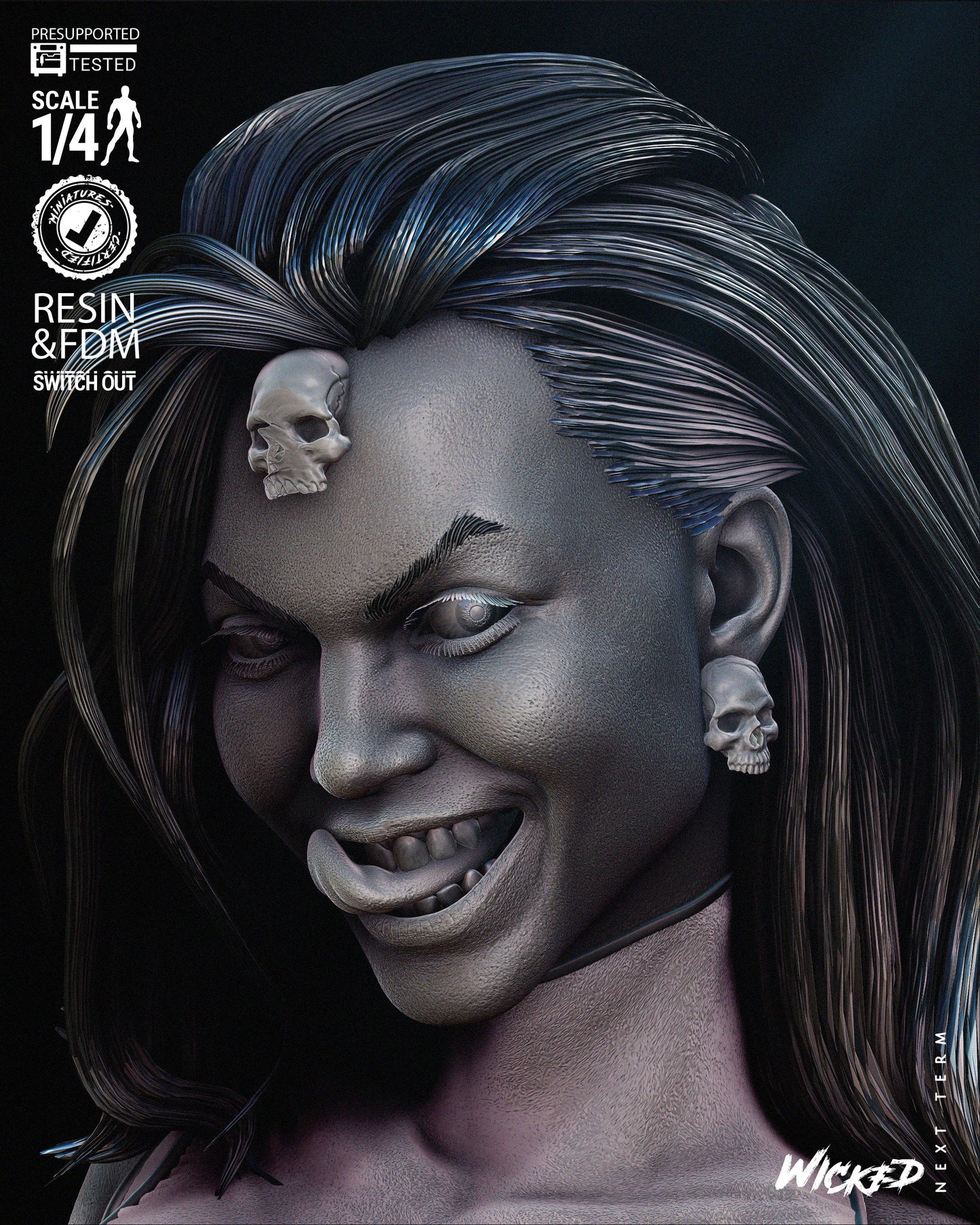 Mystique Bust