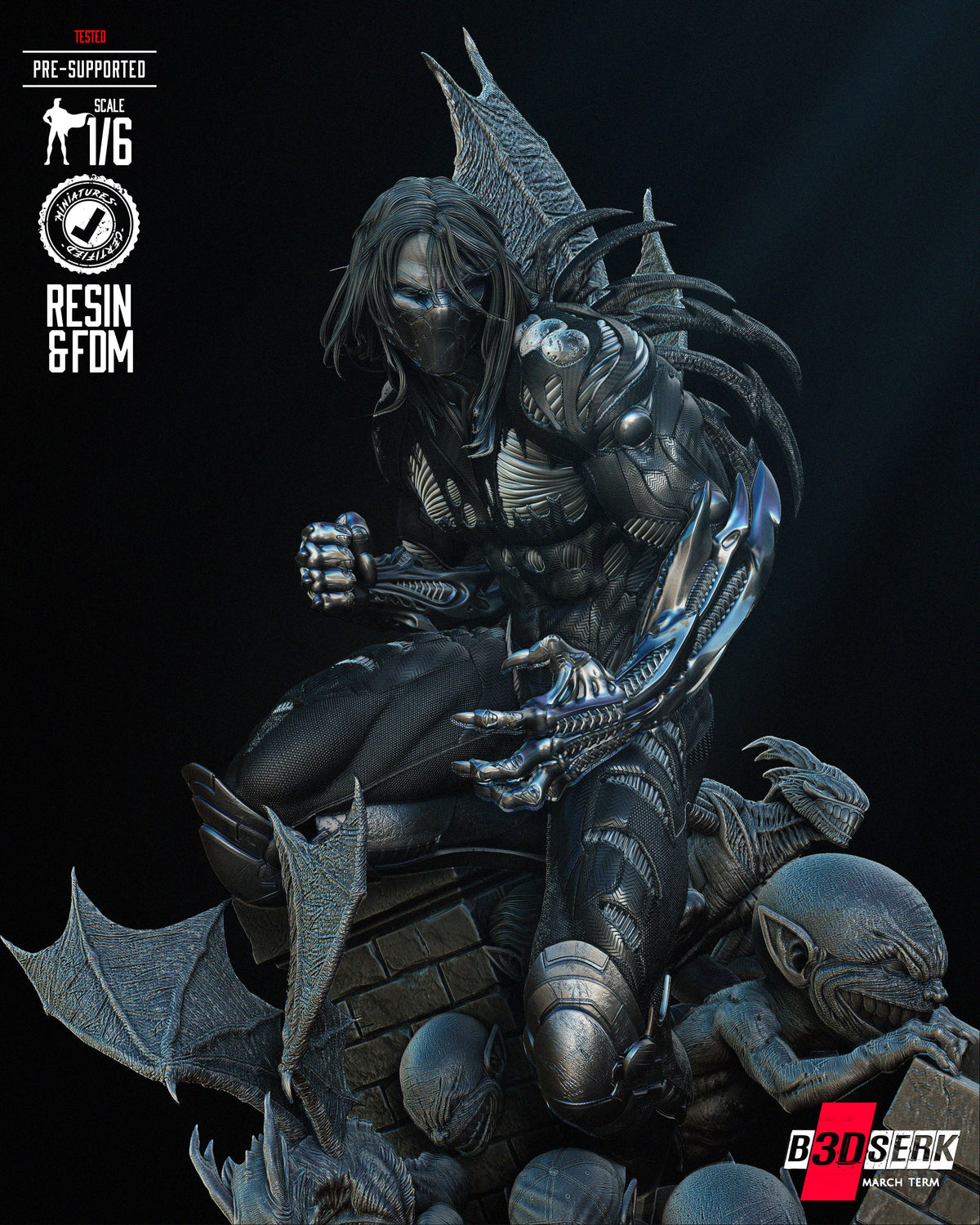 Darkness Statue