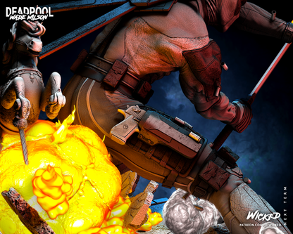 Deadpool Statue