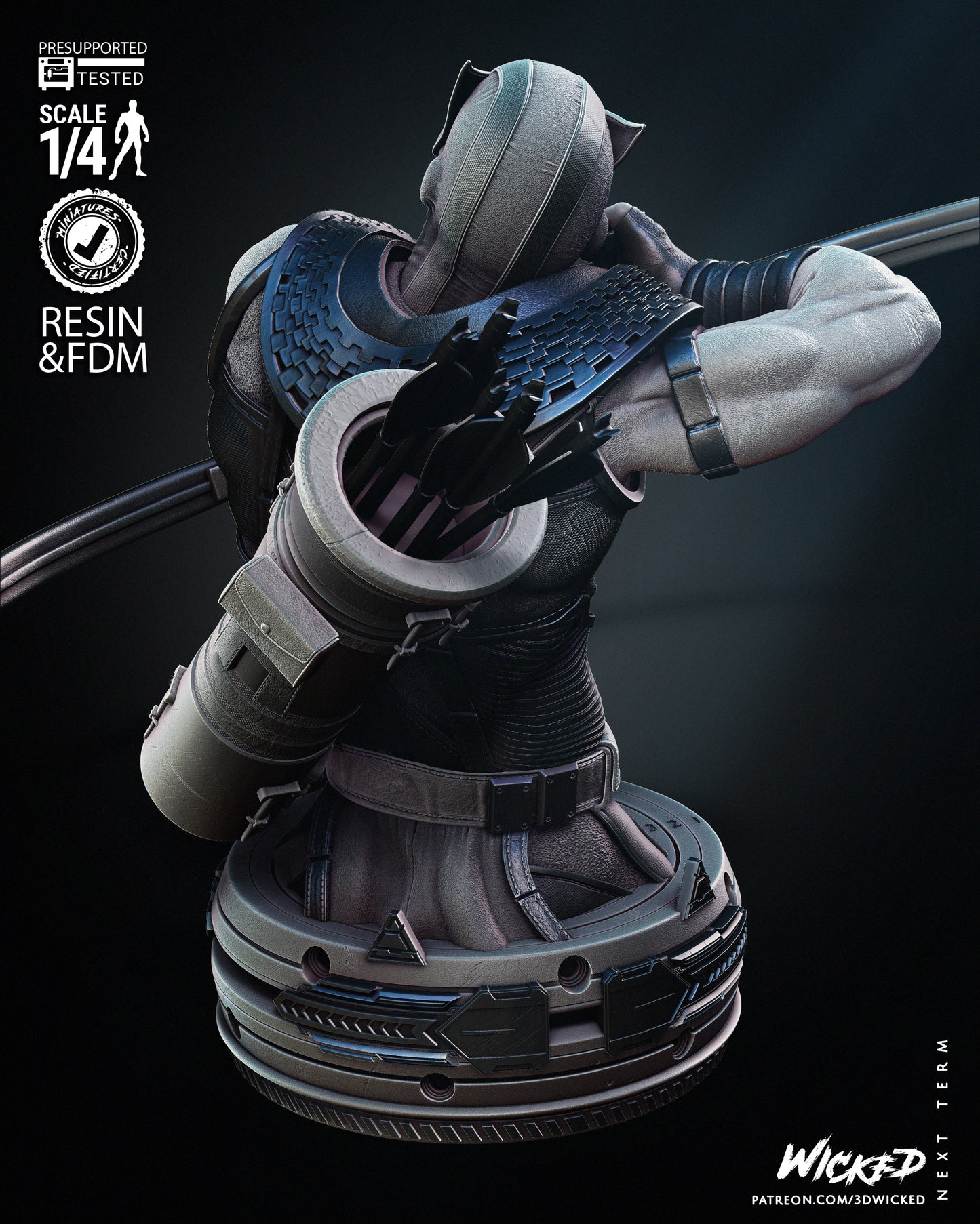 Hawkeye Bust