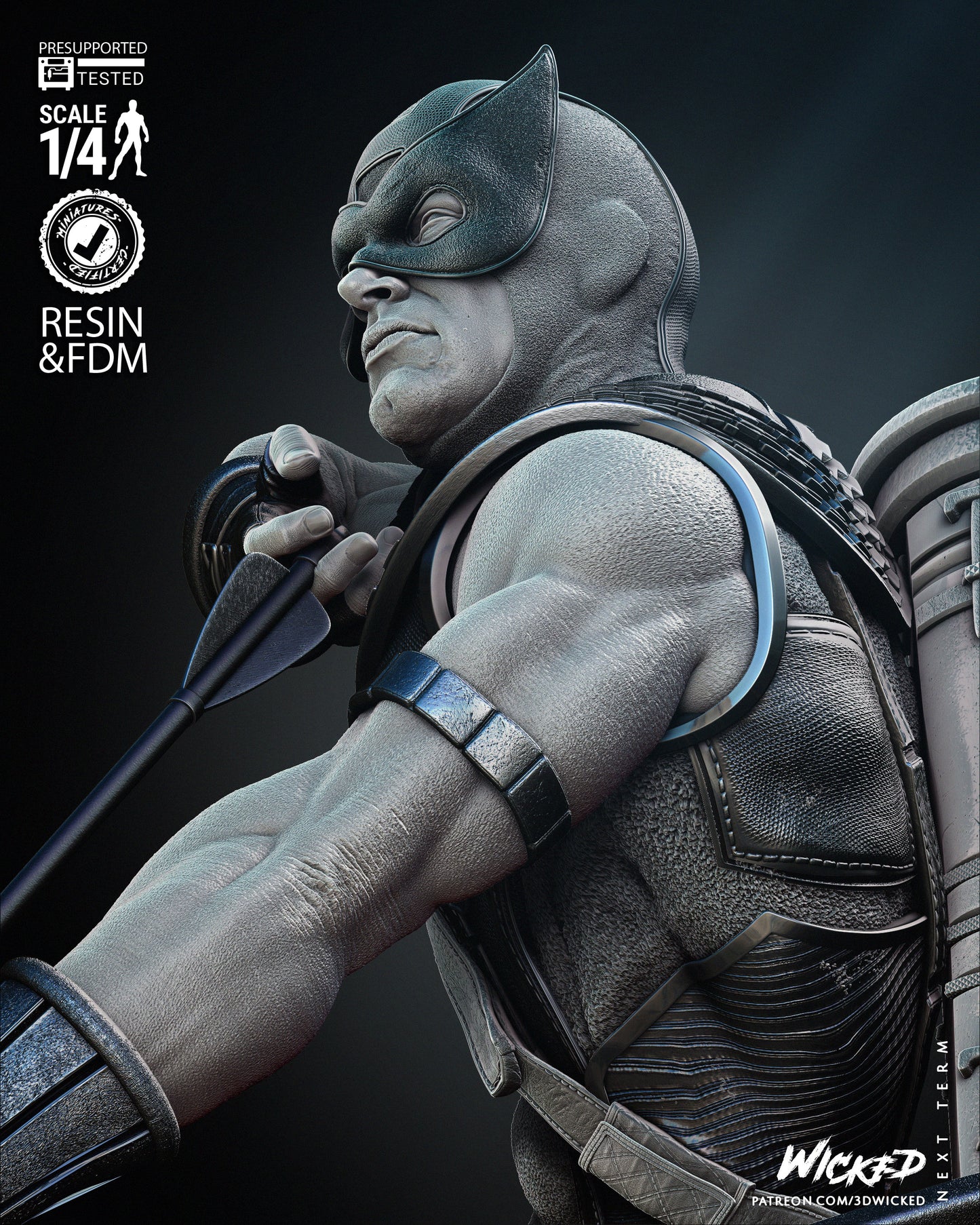 Hawkeye Bust