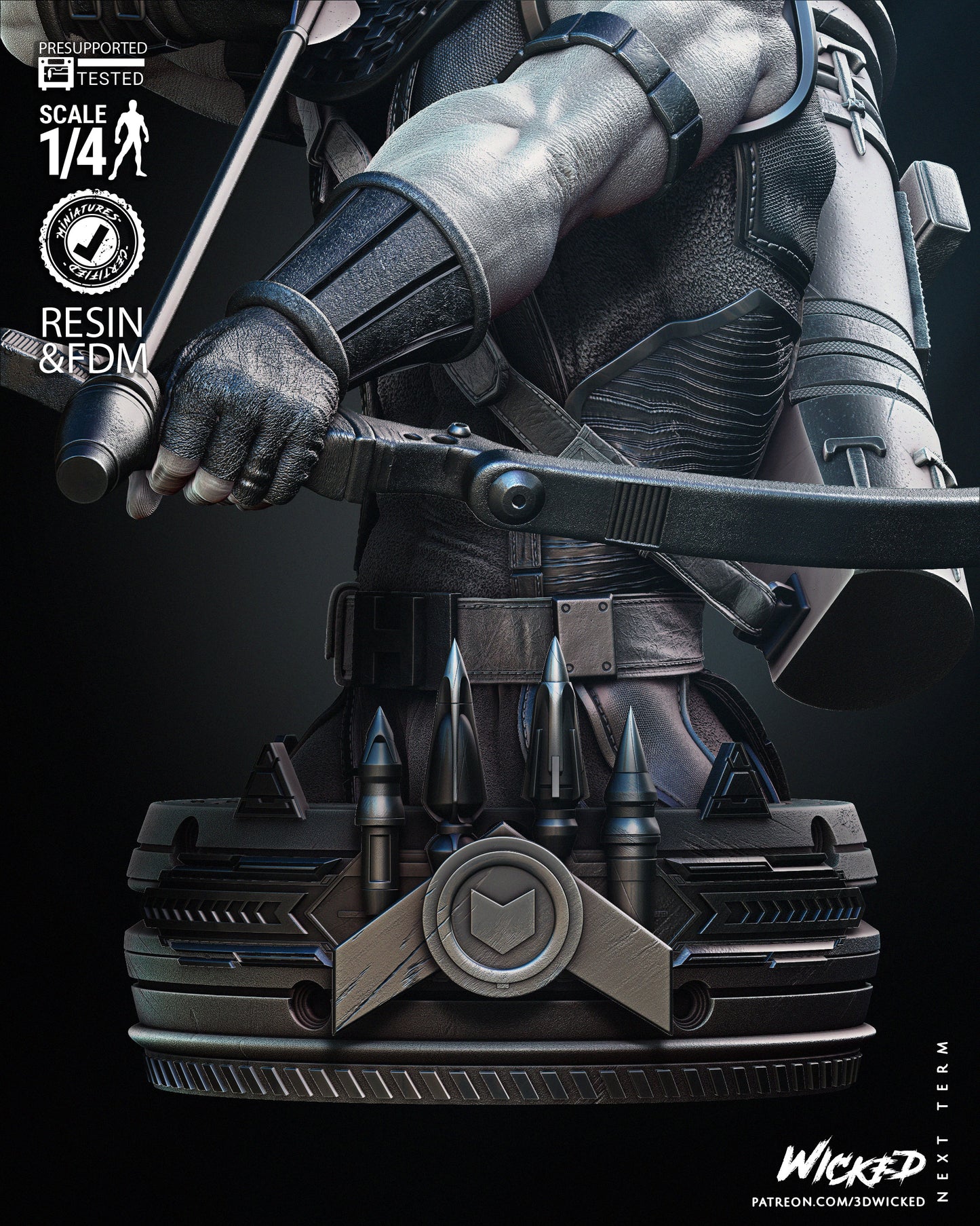 Hawkeye Bust