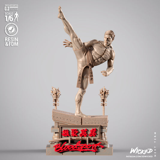 Frank Dux Statue