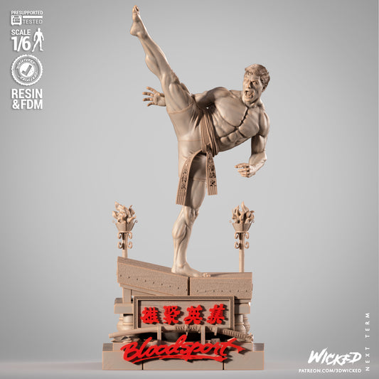 Frank Dux Statue
