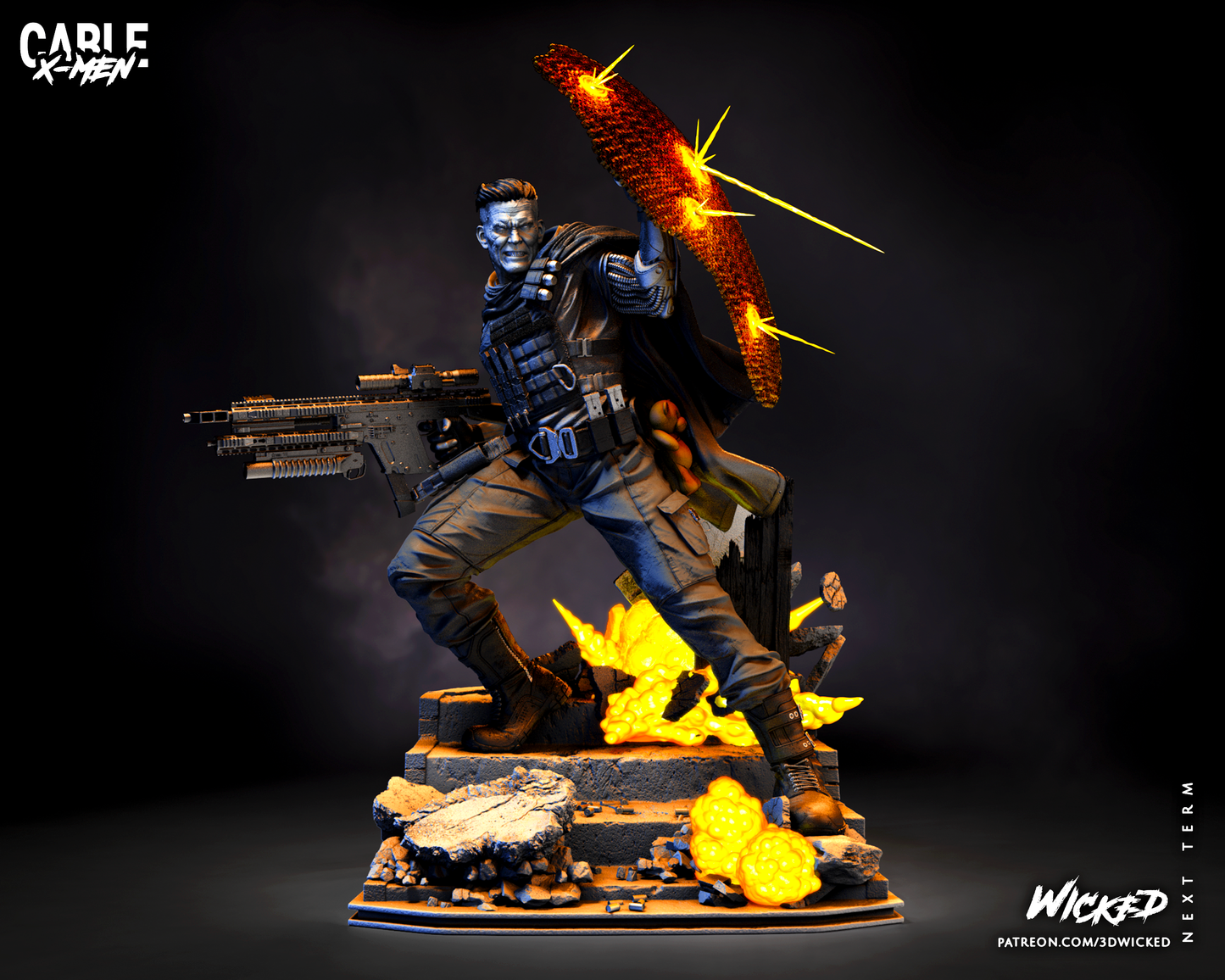 Cable Statue