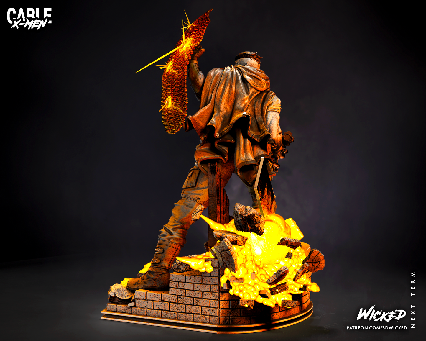 Cable Statue