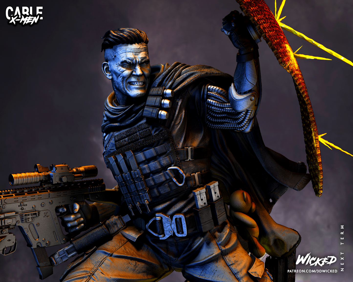 Cable Statue