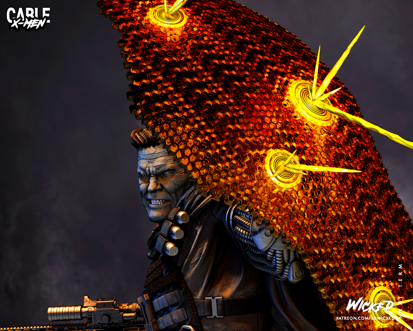Cable Statue