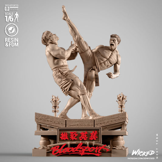 Bloodsport Diorama