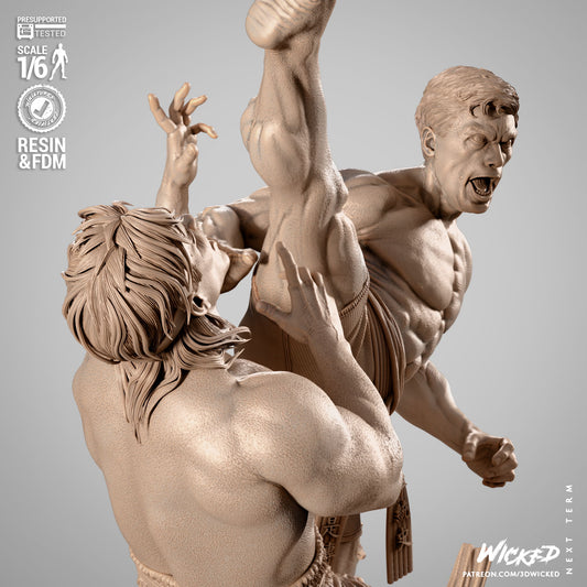 Bloodsport Diorama