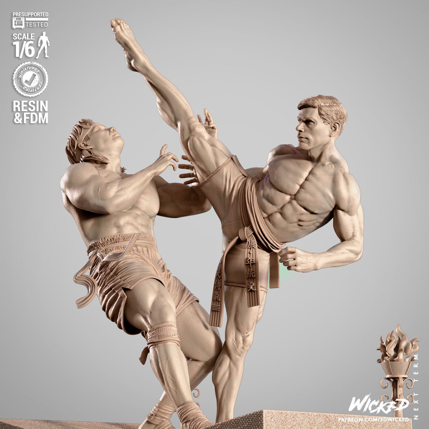 Bloodsport Diorama