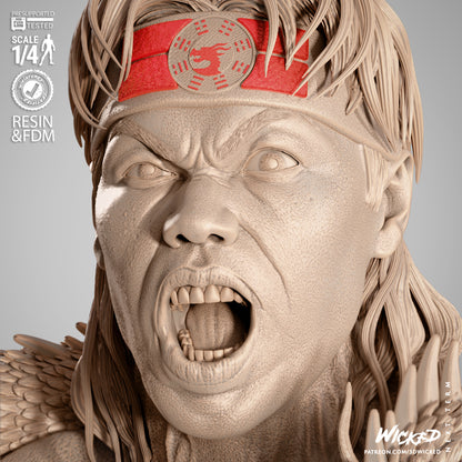 Chong Li Bust