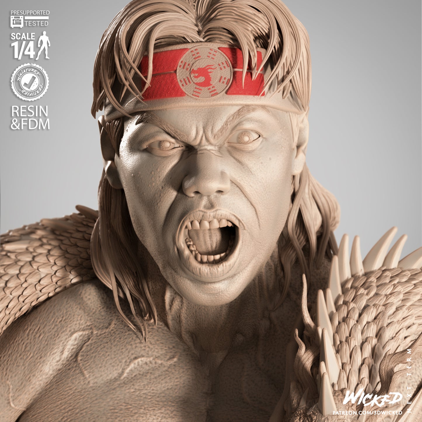 Chong Li Bust