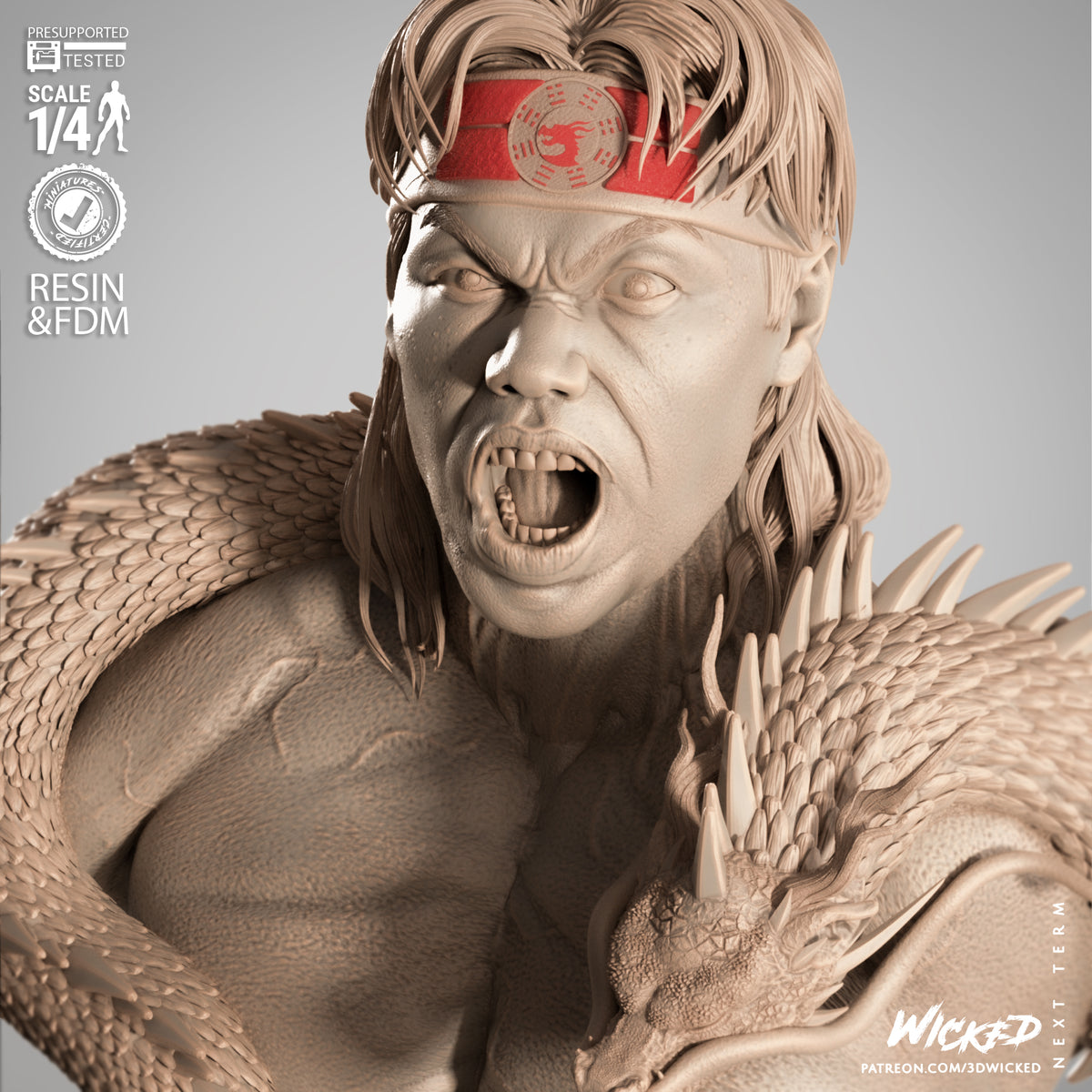 Chong Li Bust