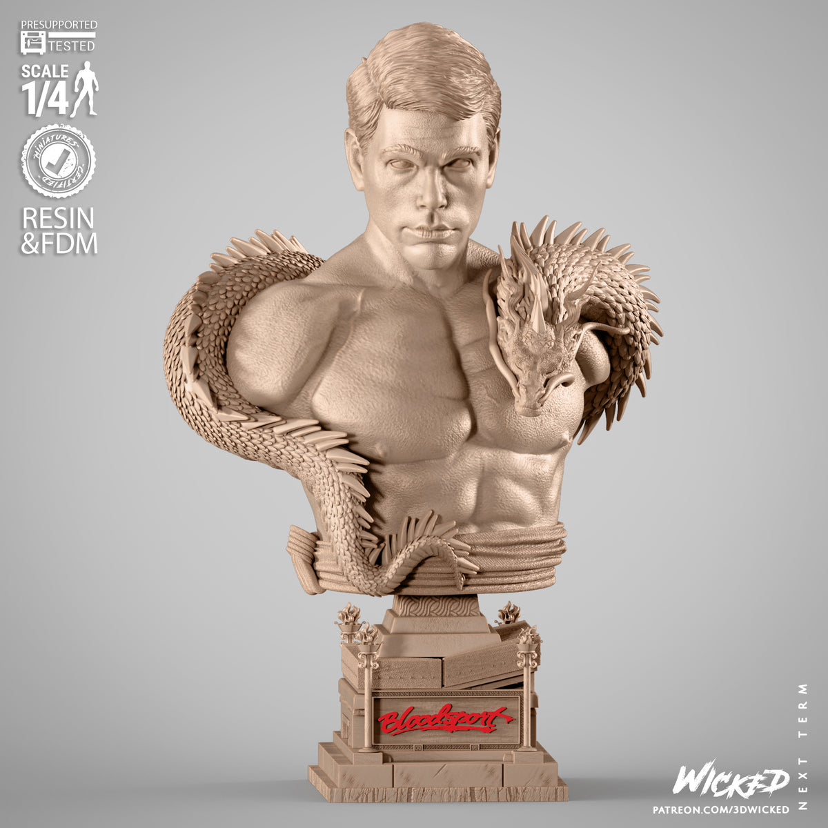 Frank Dux Bust