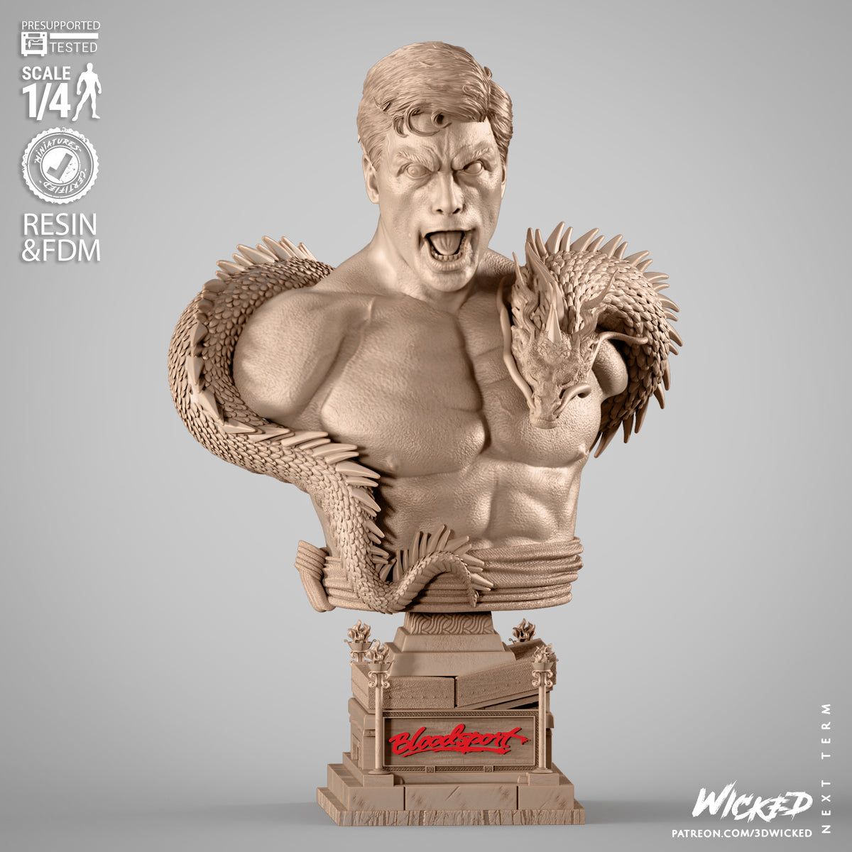 Frank Dux Bust