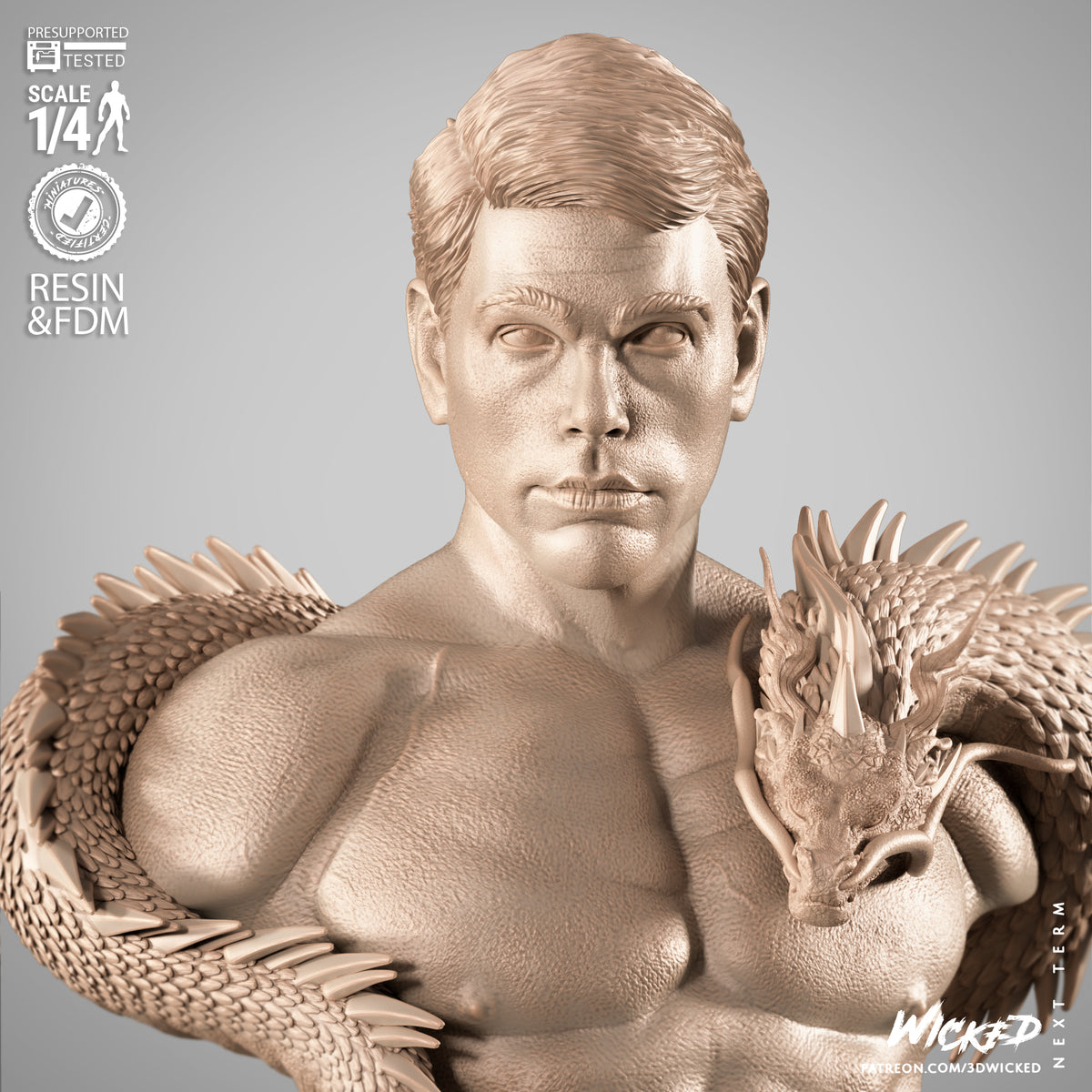 Frank Dux Bust