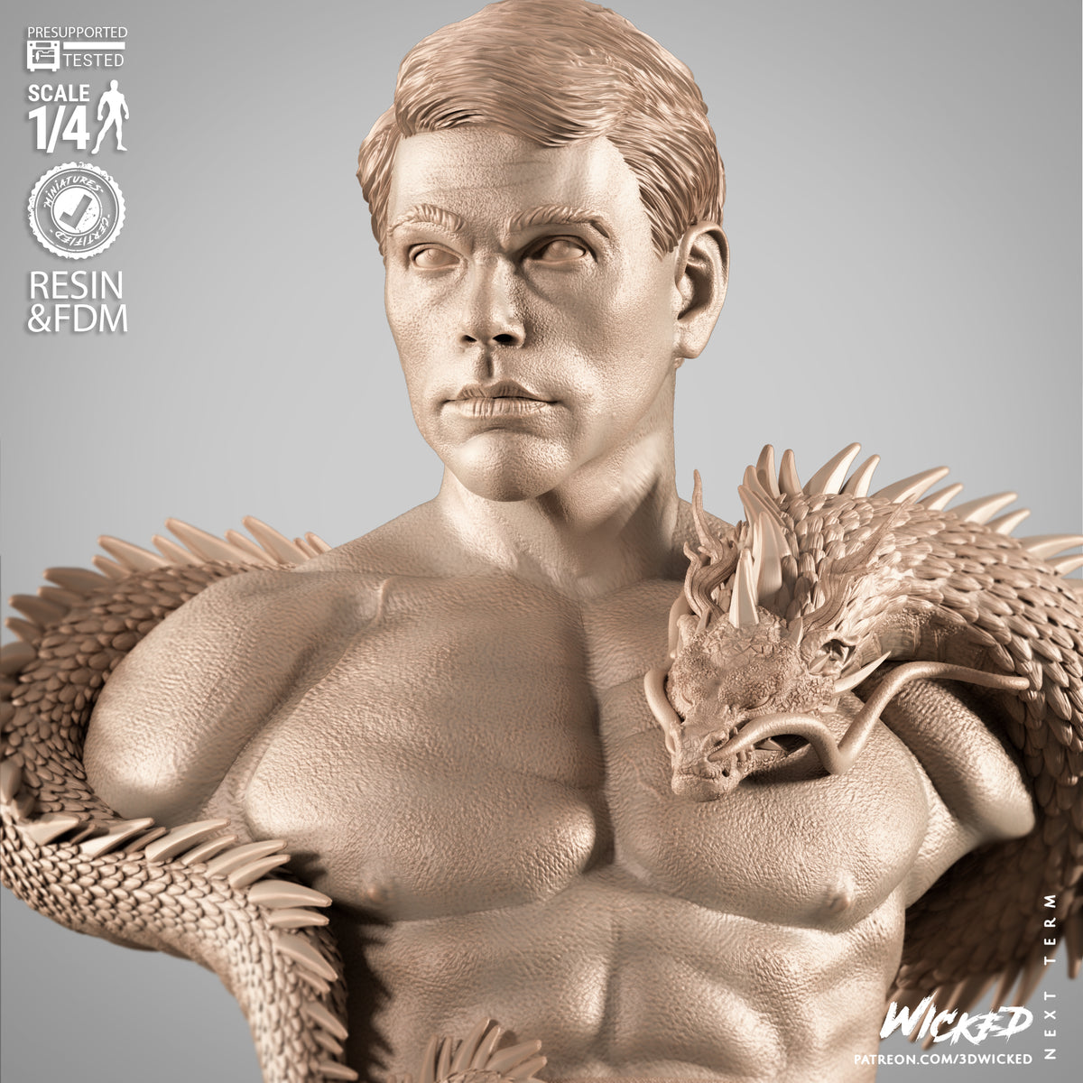 Frank Dux Bust