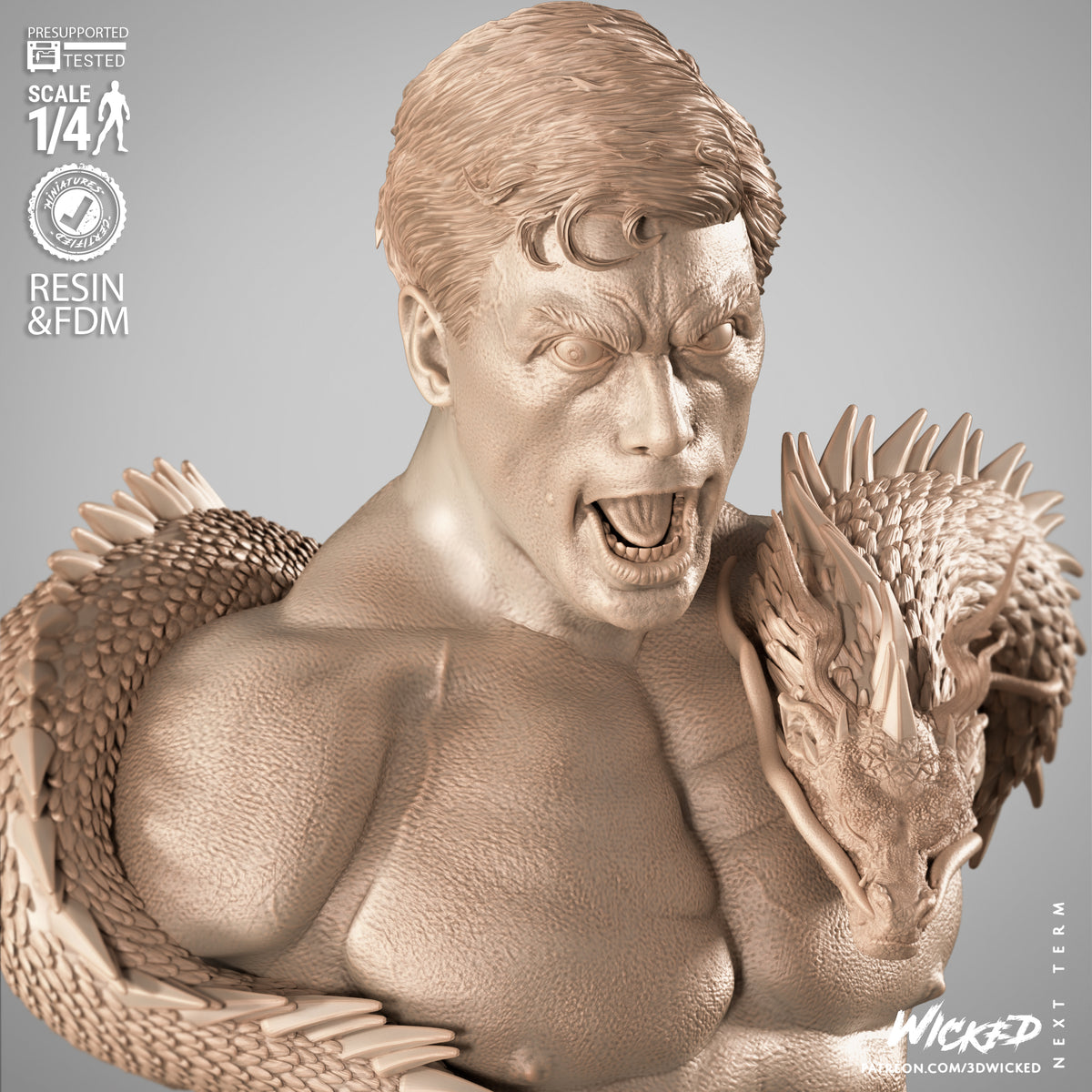 Frank Dux Bust