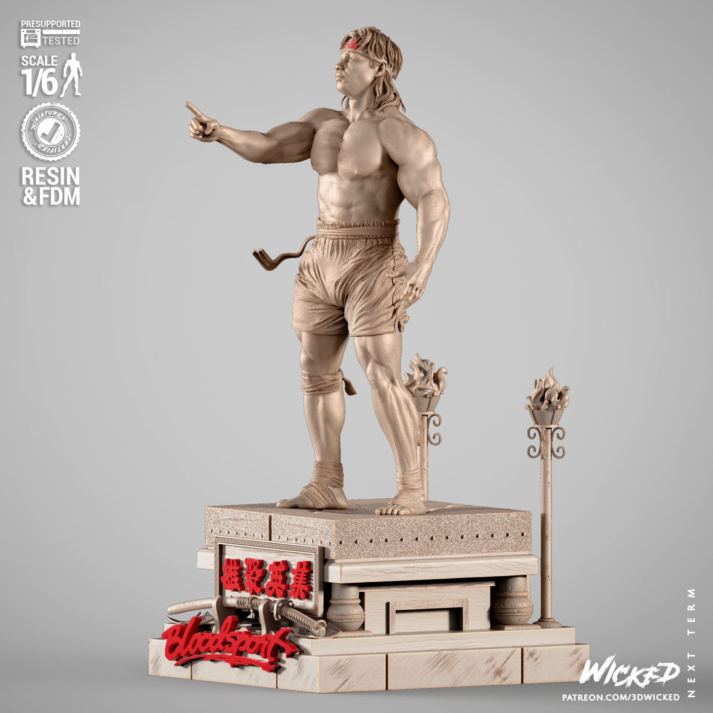 Chong Li Statue