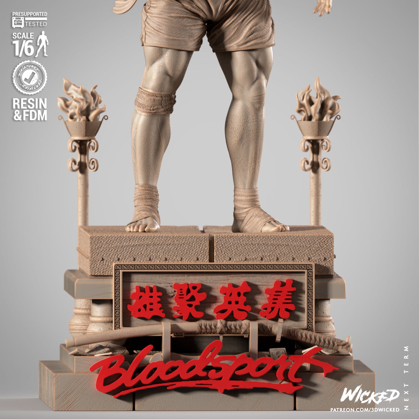 Chong Li Statue