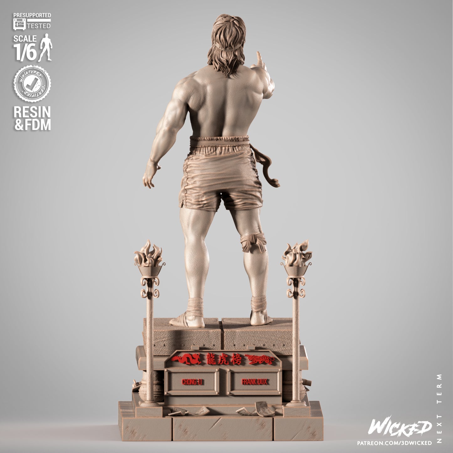 Chong Li Statue