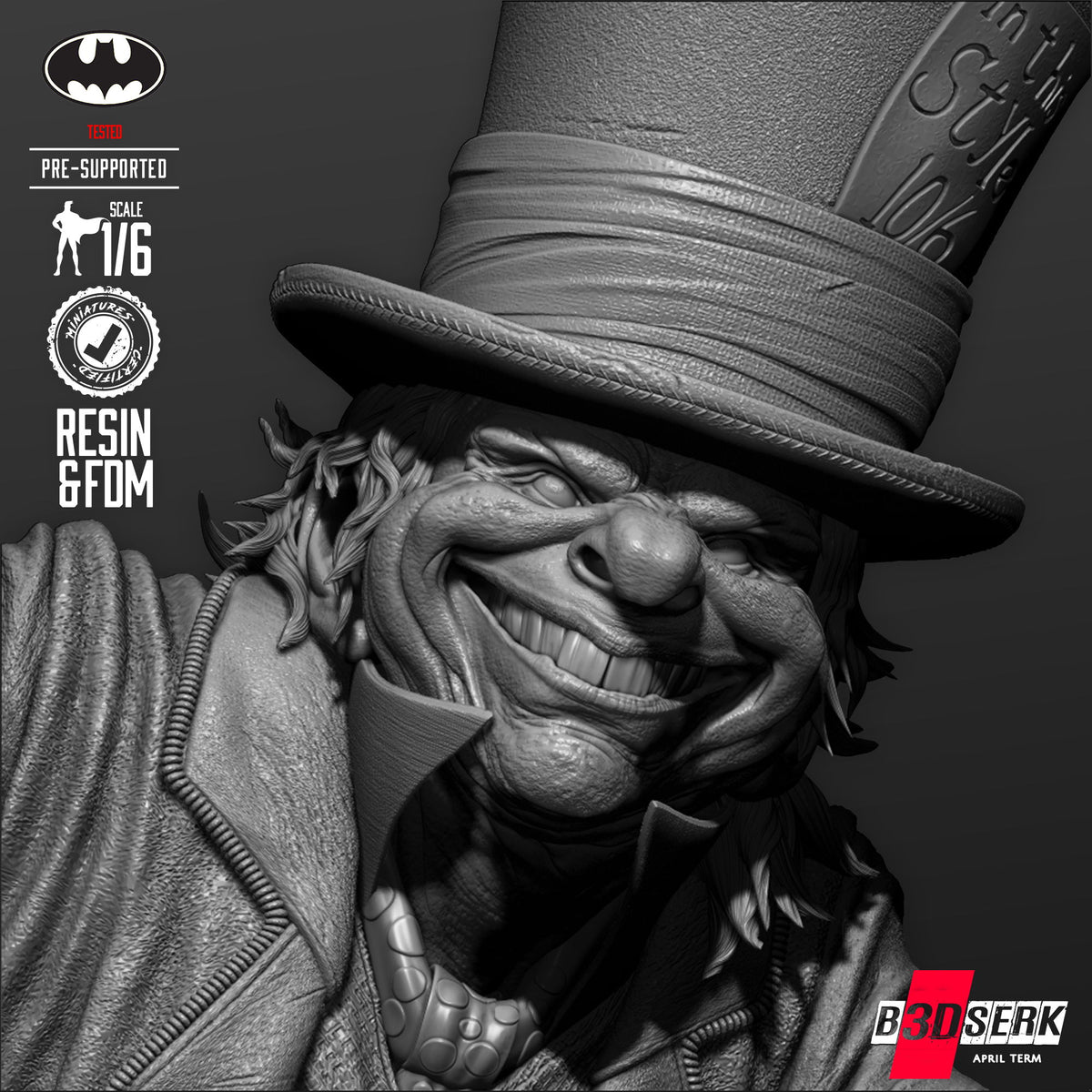 Mad Hatter Statue
