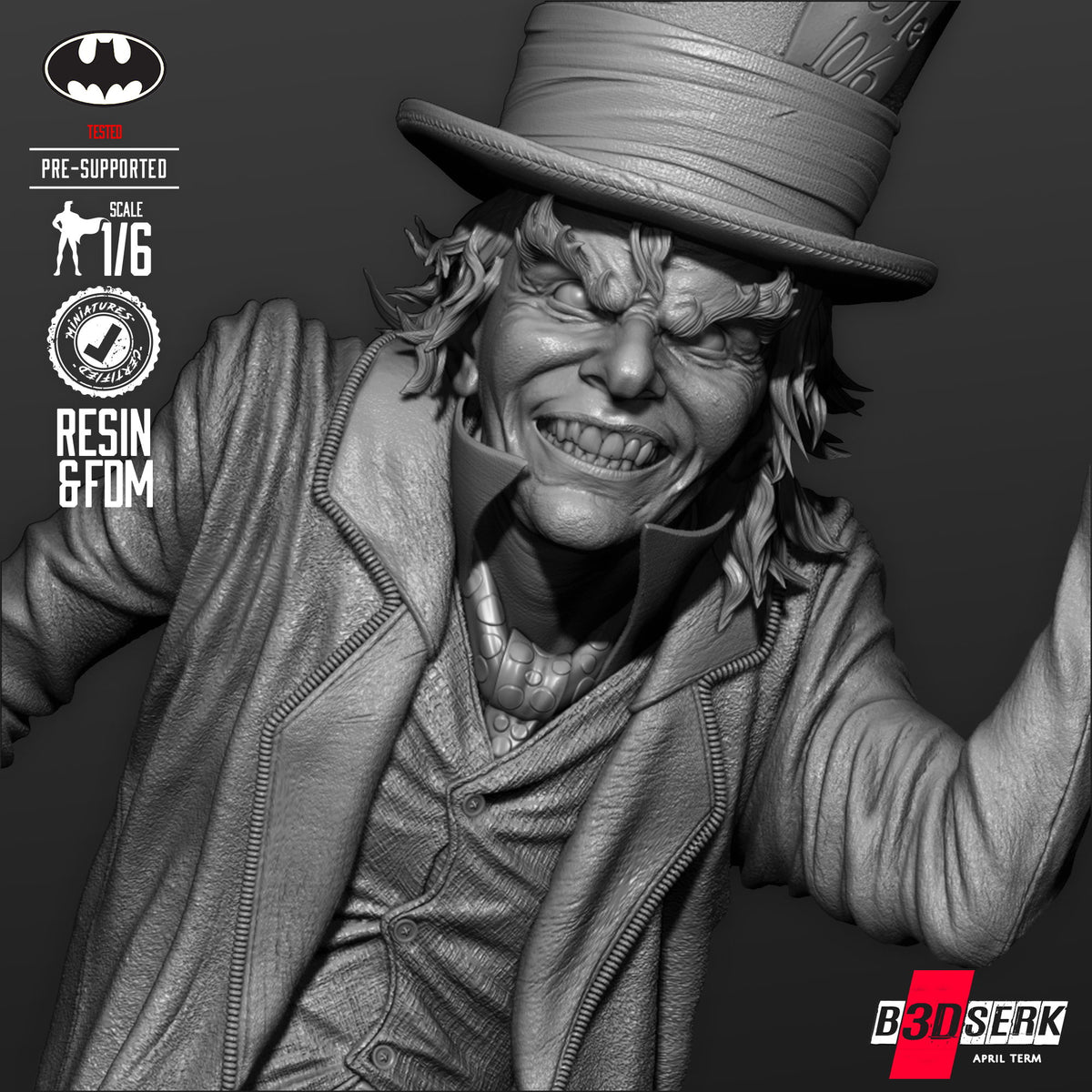Mad Hatter Statue