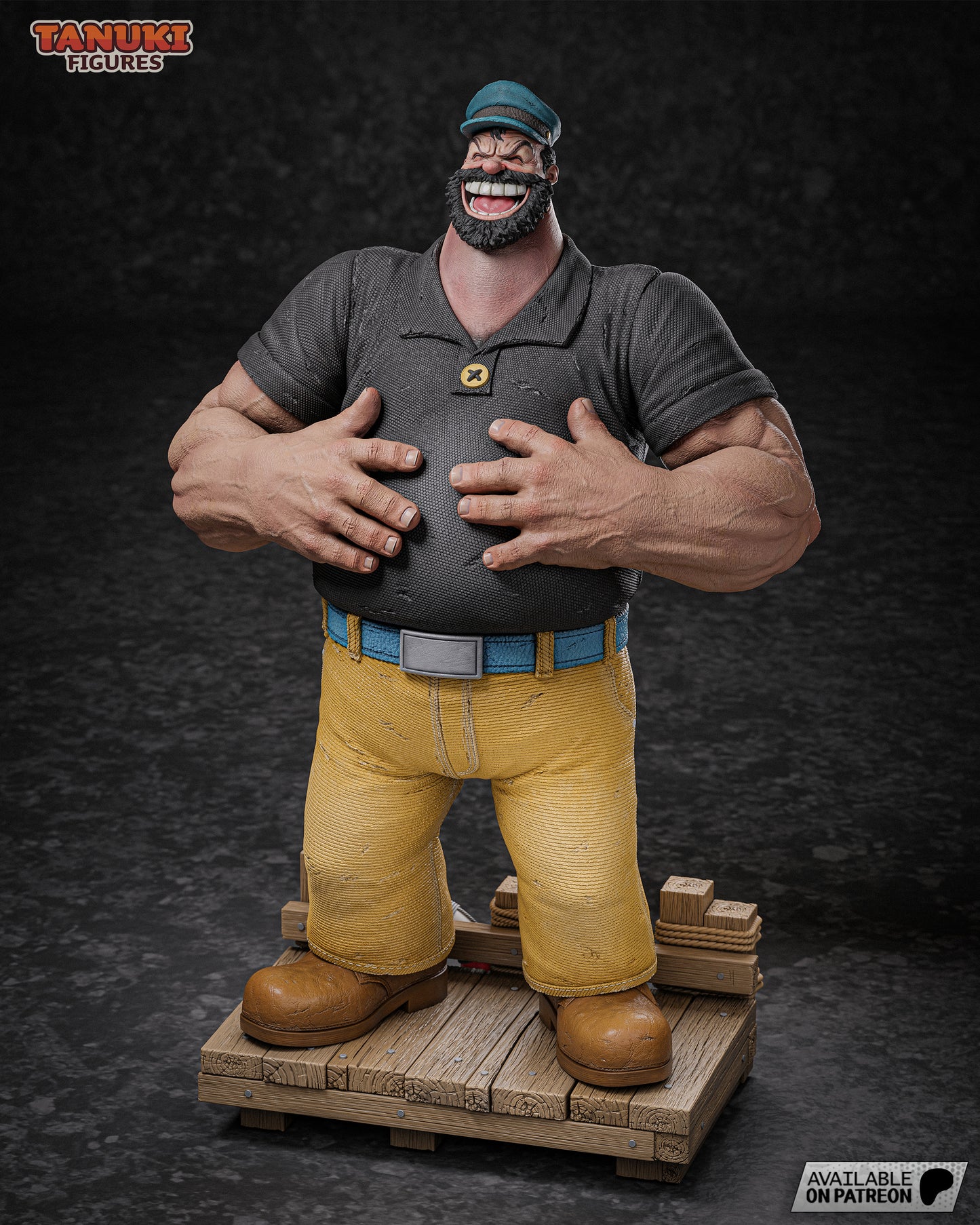Bluto Statue 3D-Printed Kit
