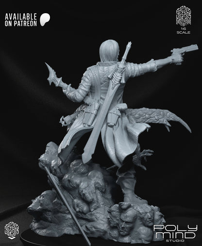 Dante Statue 3D-Printed Kit